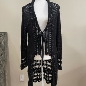 Free People Crochet Duster Dupe